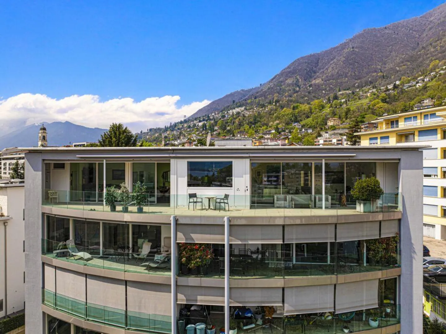 MINUSIO - Attico elegante con vista parziale sul lago - Foto 27 di 29