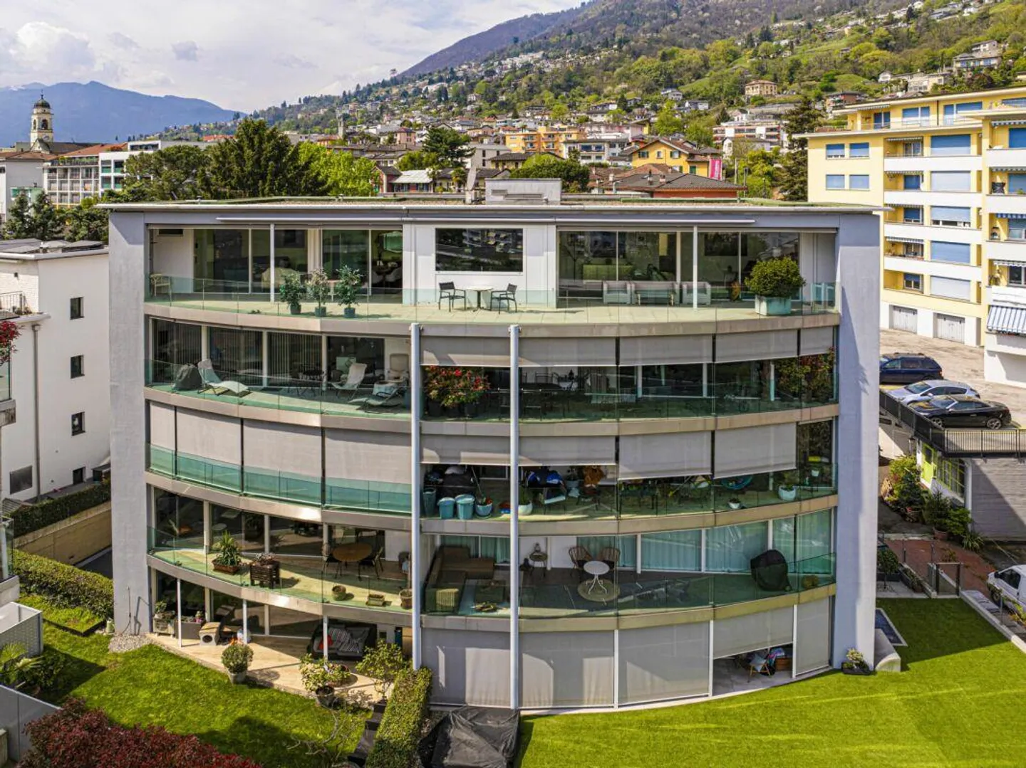 MINUSIO - Attico elegante con vista parziale sul lago - Foto 28 di 29