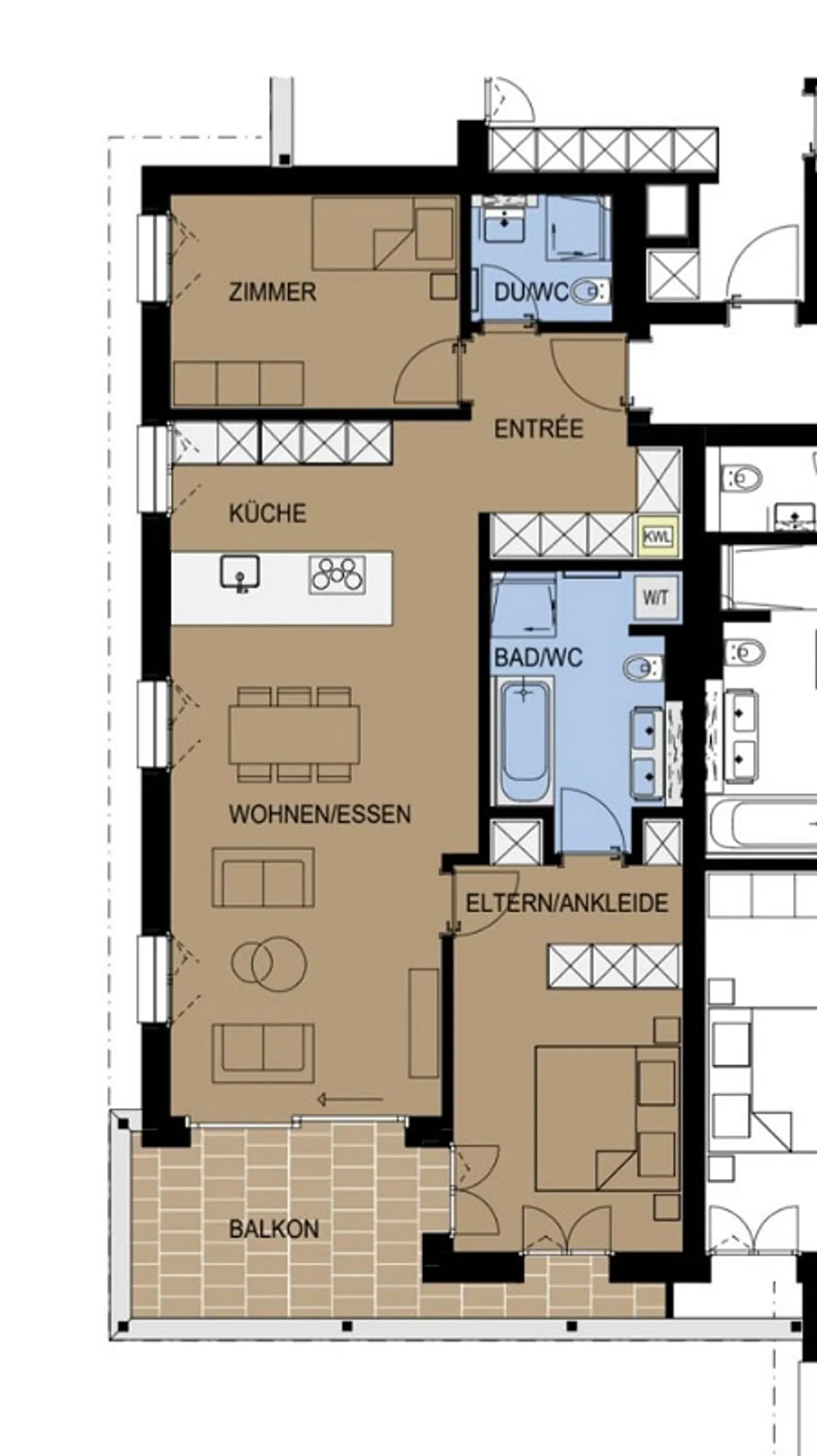 Charmante Wohnung in Ermatingen - Foto 4 von 6