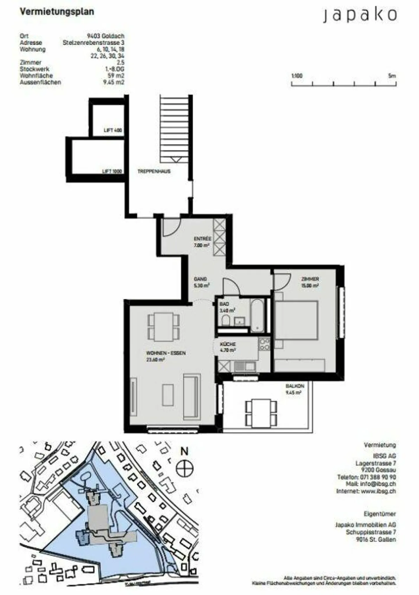 Charming 2.5 Room Apartment - Photo 6 of 8