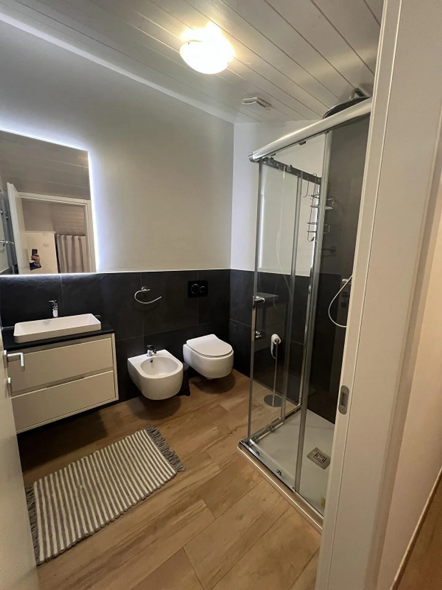 Central and directly located penthouse on the lakeshore in Riva San Vitale - Photo 23 of 29