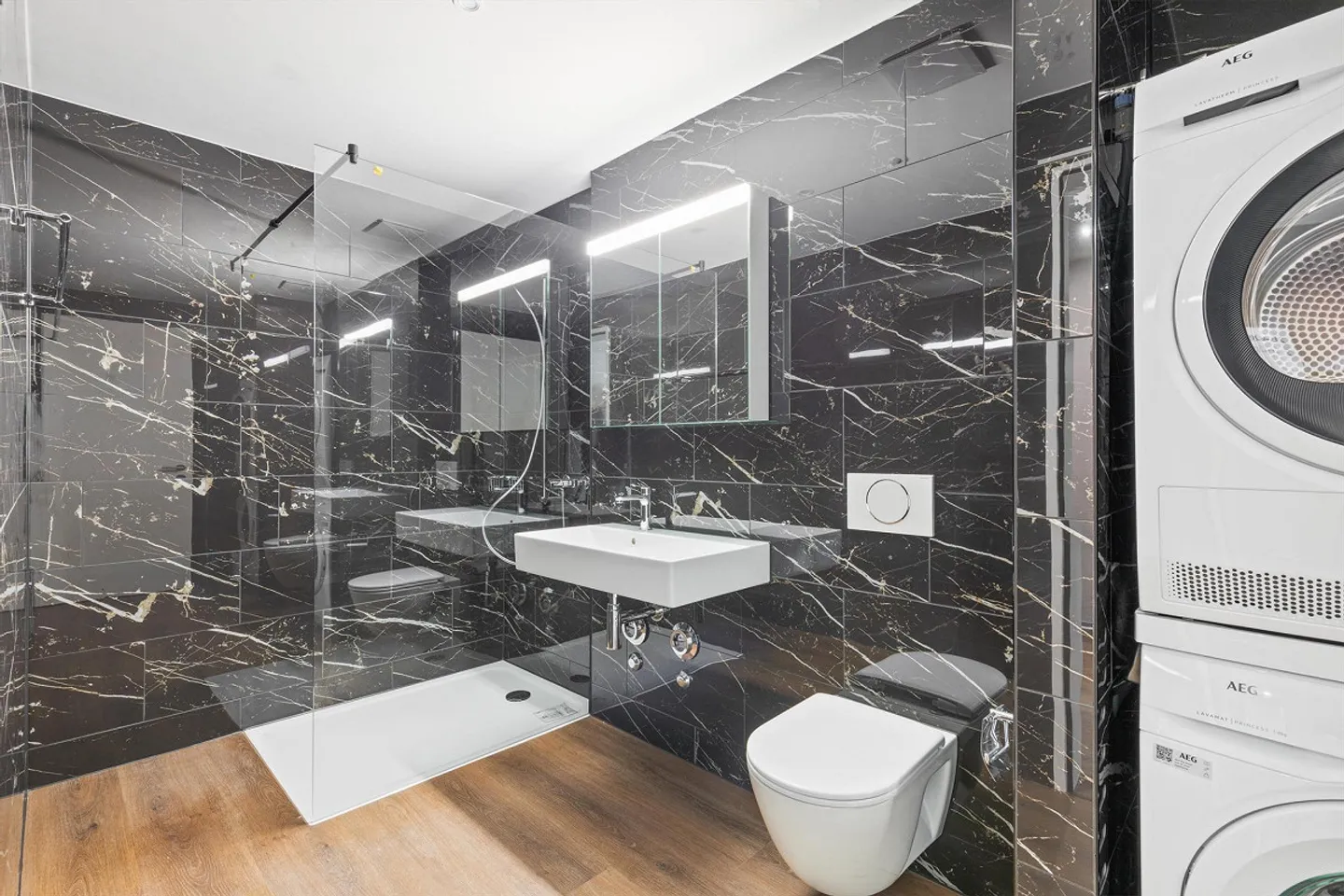 2.5-Zimmer-Wohnung  Modernes Smart-Home im Grünen mit Gratis-Intern... - Photo 7 sur 13