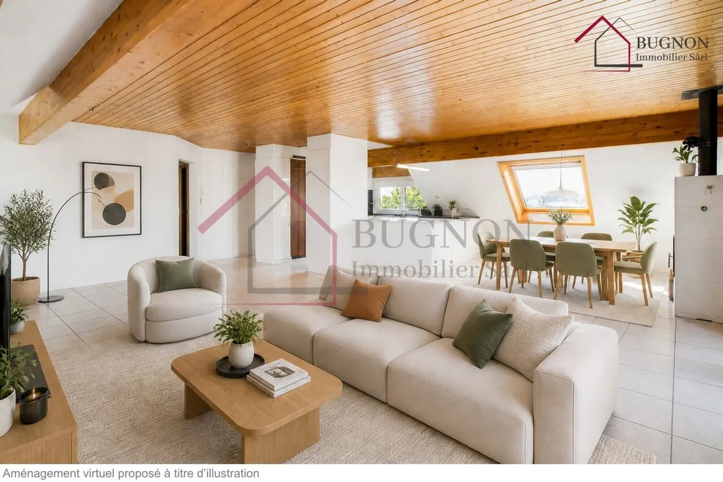 Spazioso appartamento 4.5 con ascensore privato - centro di Romont - Foto 1 di 16