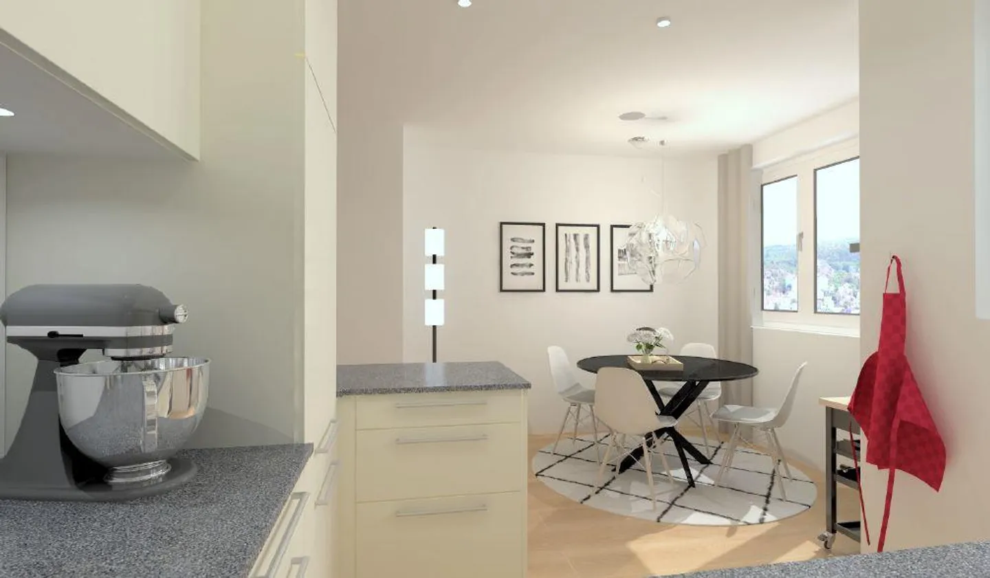 Grand appartement de 4,5 pièces - Photo 13 sur 16