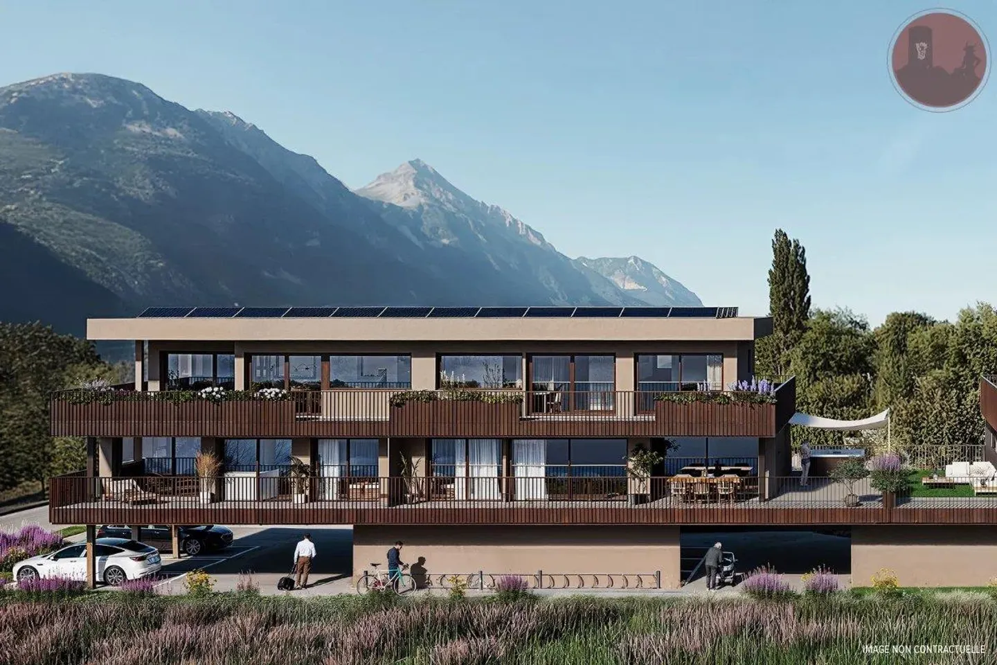 Appartements contemporains à Martigny - Photo 2 sur 3