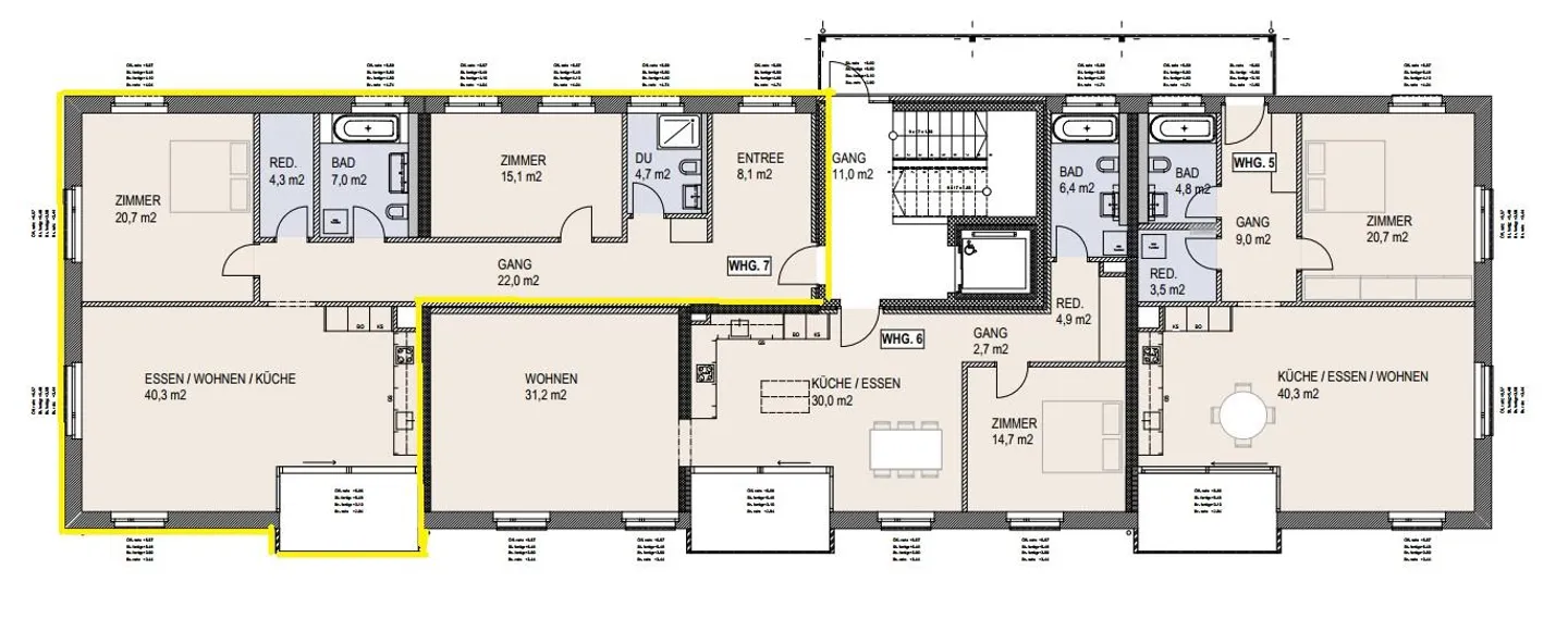Generous and modern apartment - Photo 9 of 9