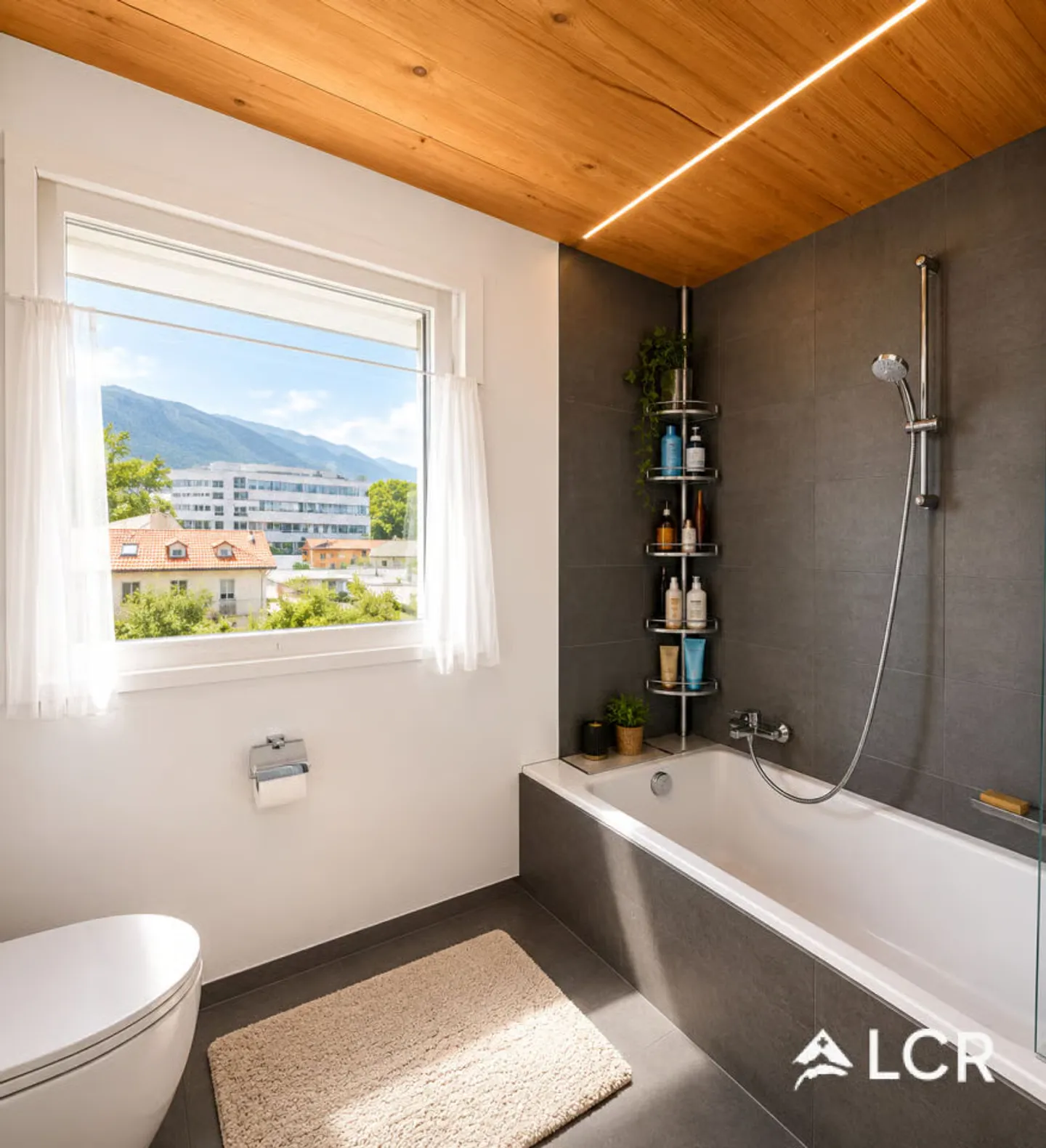 Prächtiges Dachgeschoss in einer 4.5-Zimmer-Duplexwohnung / 3 Schlafzimmern / 3 Badezimmern / 1 großer Terrasse / prächtige Aussicht - Photo 7 of 13
