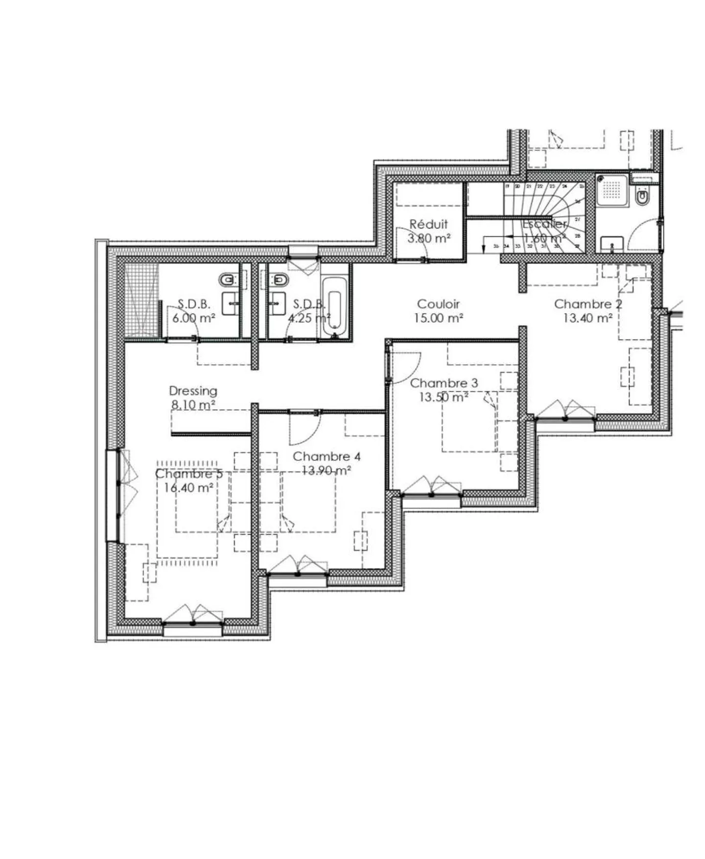 LE LOGIS - Villa "A" - Neue Doppelhaushälfte mit 6,5 Zimmern - Foto 7 von 8