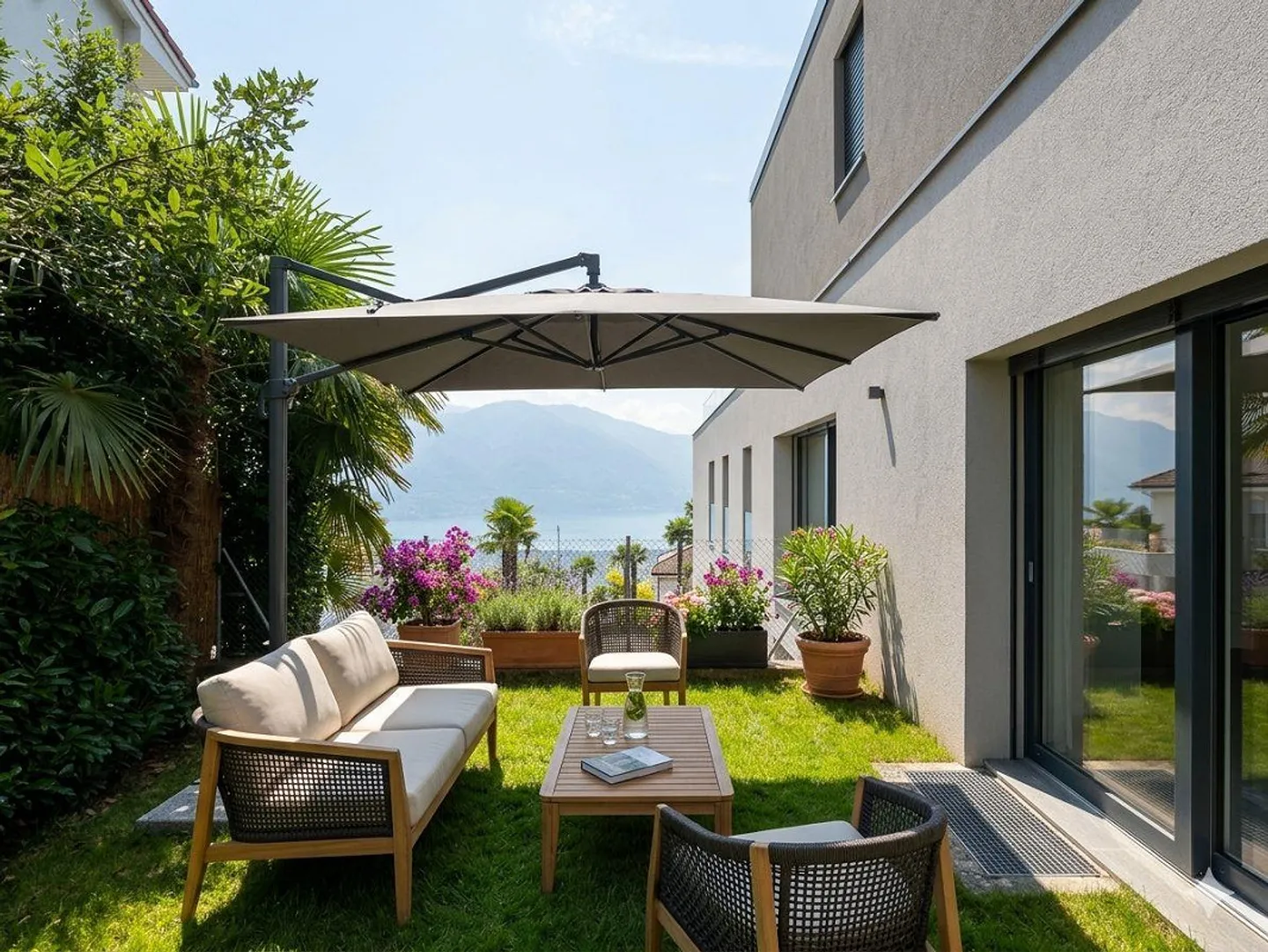 4.5 Apartment with garden and partial lake view - Residenza Lum... - Photo 1 of 8