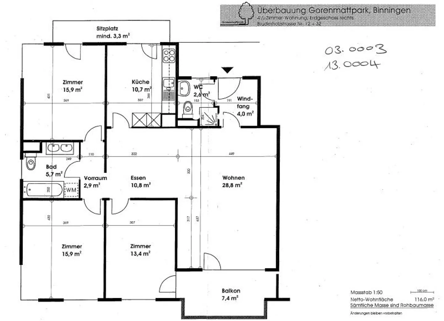 Geräumige Wohnung in zentraler Lage - Foto 9 von 9