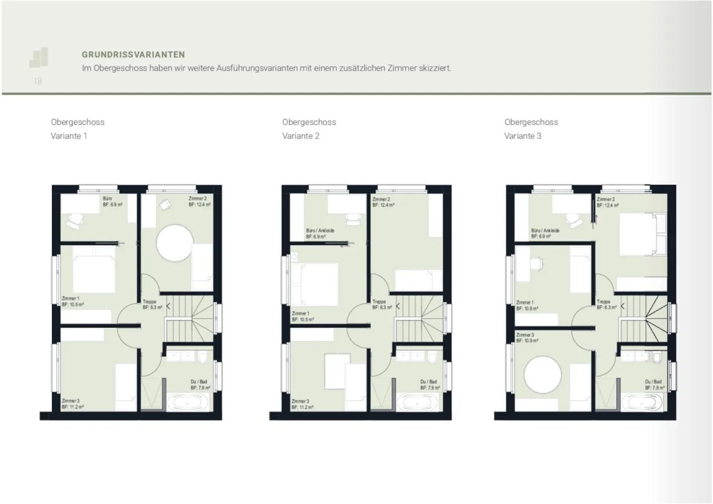 NOW 2 HOUSES: Seengen at Hallwilersee: Compact houses close to the village, EFH 2 - Photo 7 of 12