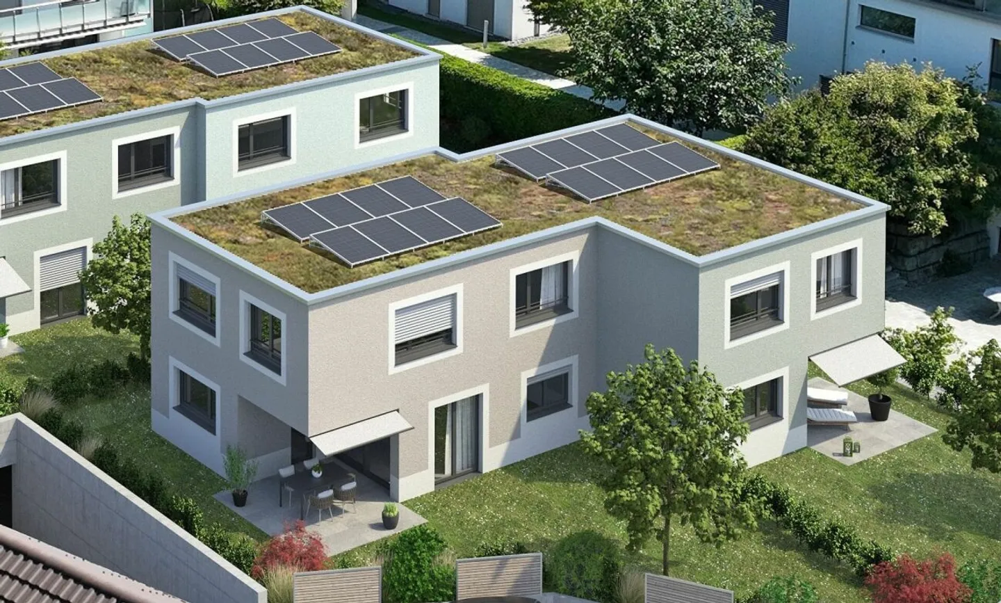 NOW 2 HOUSES: Seengen at Hallwilersee: Compact houses close to the village, EFH 2 - Photo 11 of 12