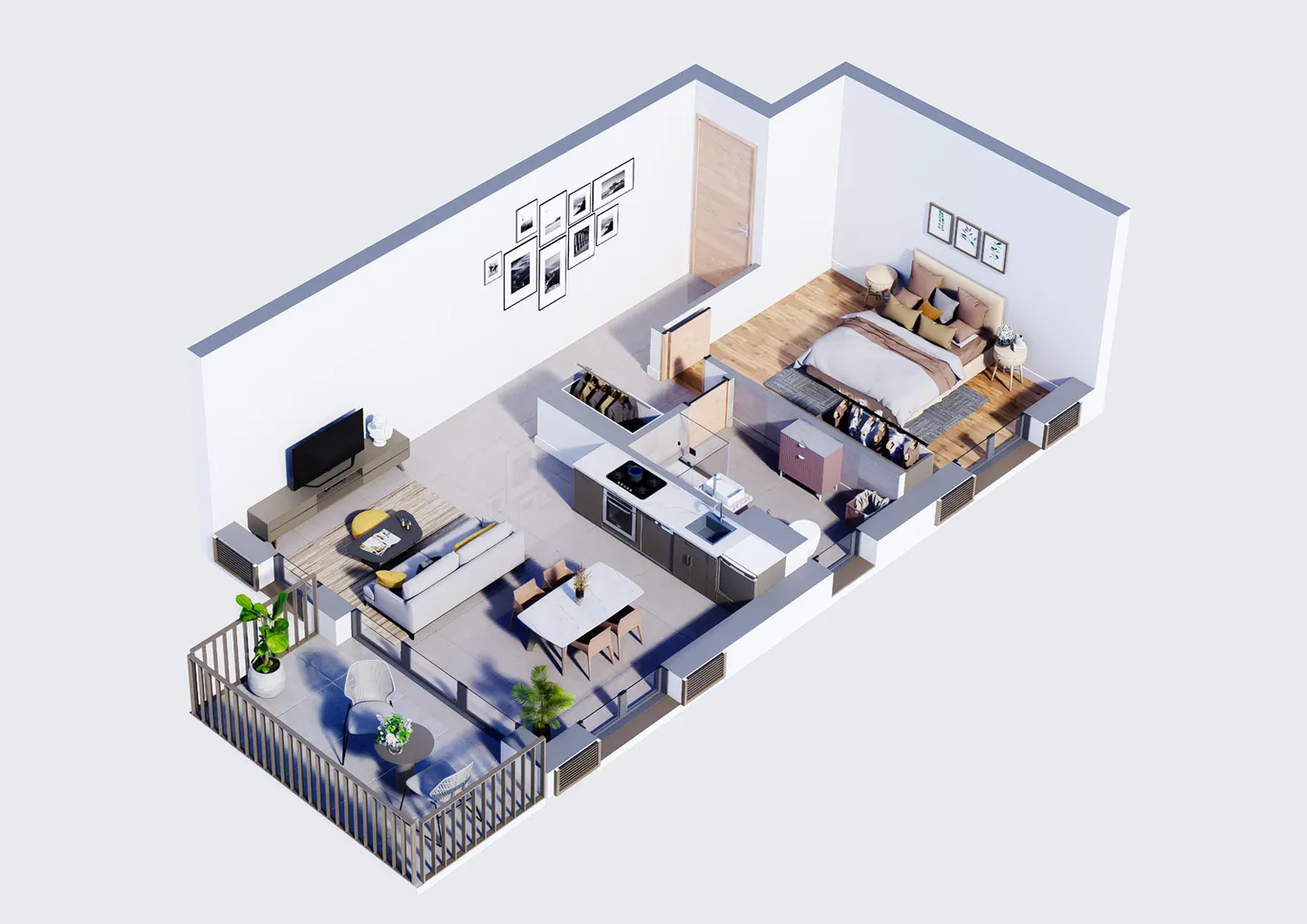 Appartement 2.5 pièces - Photo 6 sur 6