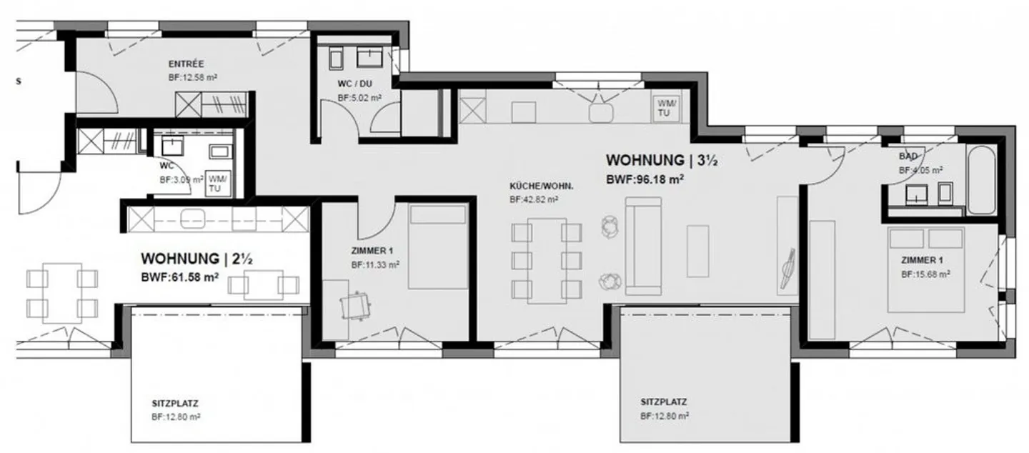 Moderne 3.5-Zimmerwohnung - Foto 10 von 10