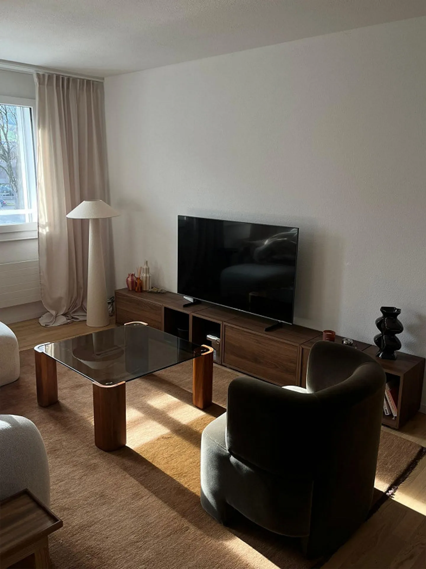 Möblierte Wohnung mit Bergsicht - Foto 3 von 7