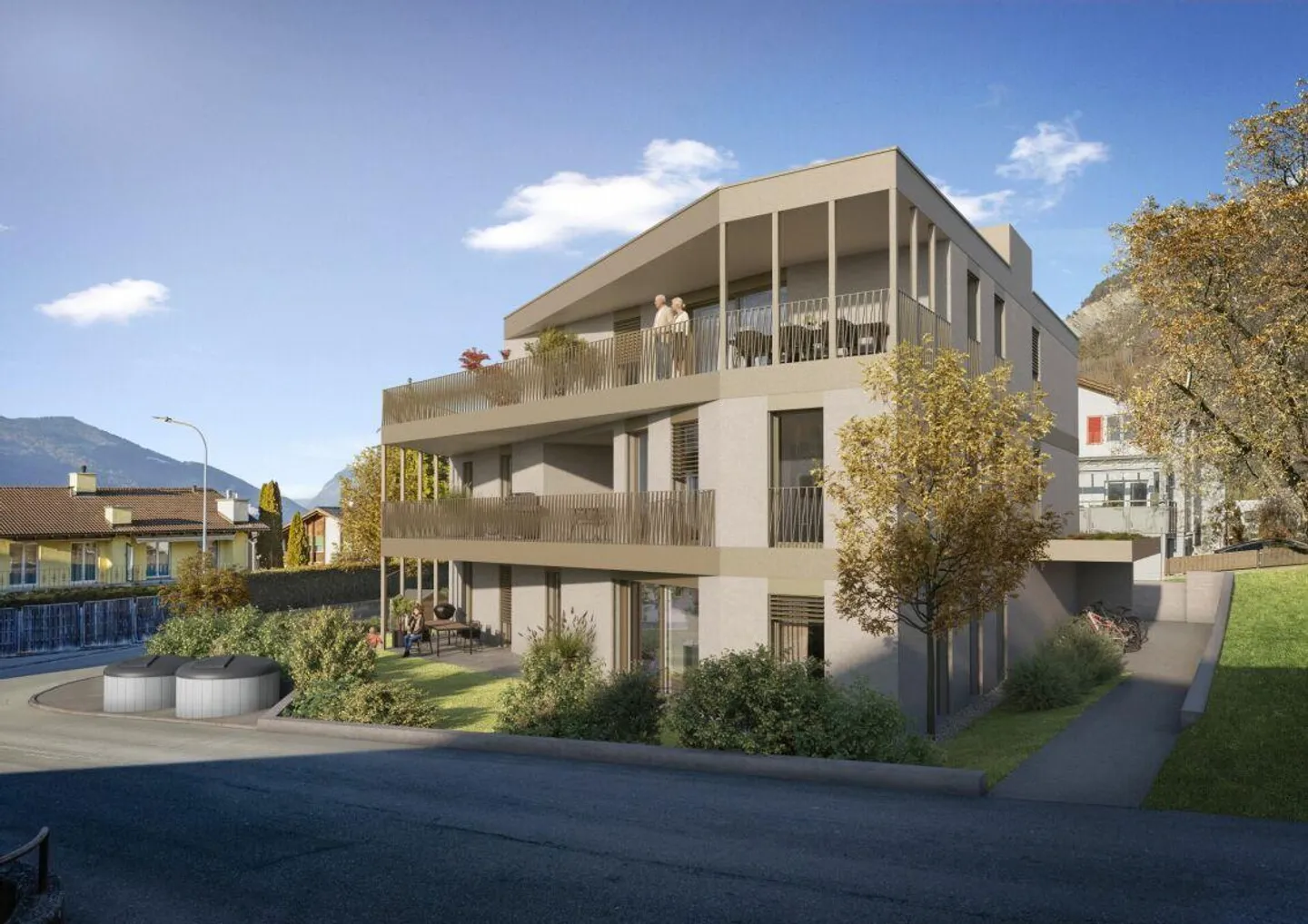 Exclusive garden apartment with plenty of privacy - 5.5 rooms in Trimmis - Photo 4 of 7