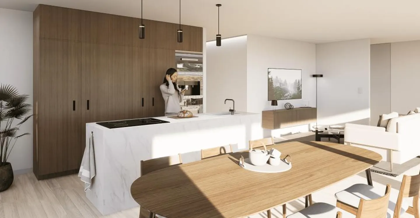 4.5-room apartment on the 1st floor - lot 79 STEG in Steg - Photo 1 of 5