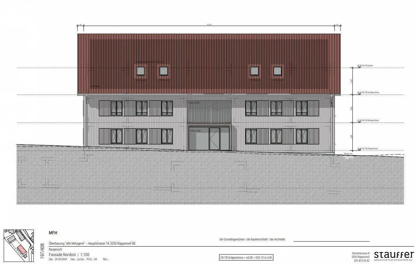 Attico 5,5 stanze con galleria - adiacente alla zona agricola! - Foto 4 di 8