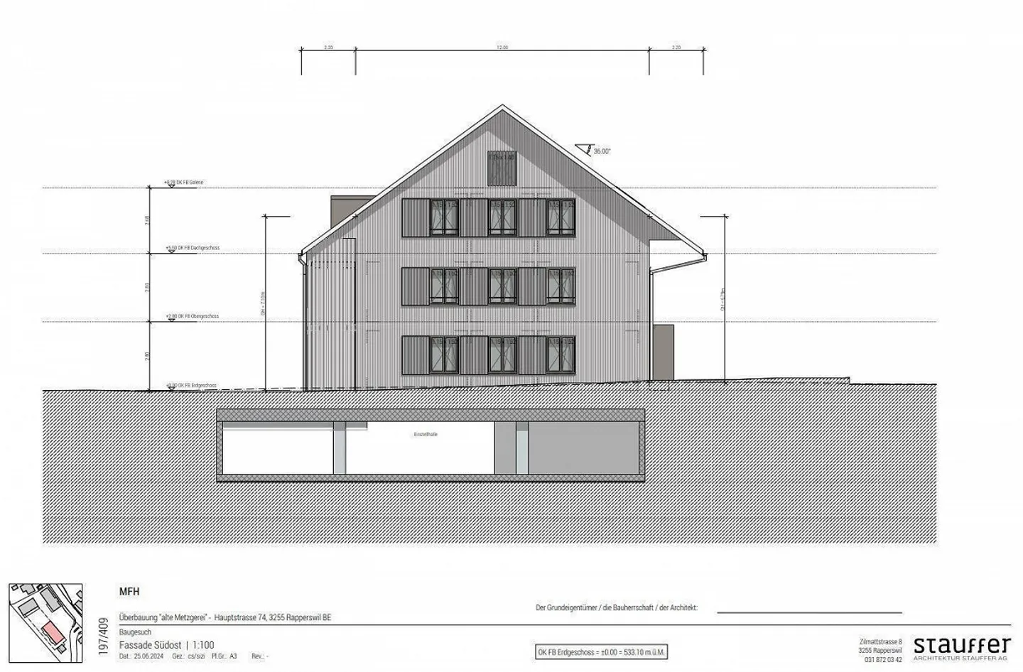 Attico 5,5 stanze con galleria - adiacente alla zona agricola! - Foto 5 di 8