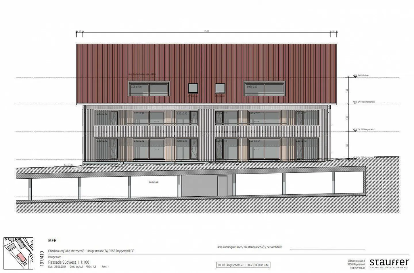 Attico 5,5 stanze con galleria - adiacente alla zona agricola! - Foto 6 di 8