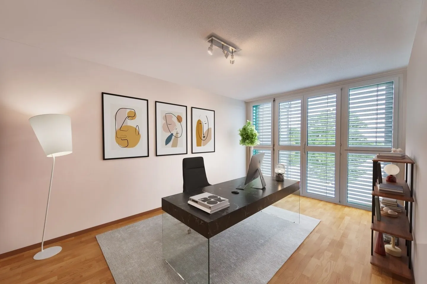 Geräumige 4.5-Zimmerwohnung mit gemütlicher Veranda - Foto 10 von 13