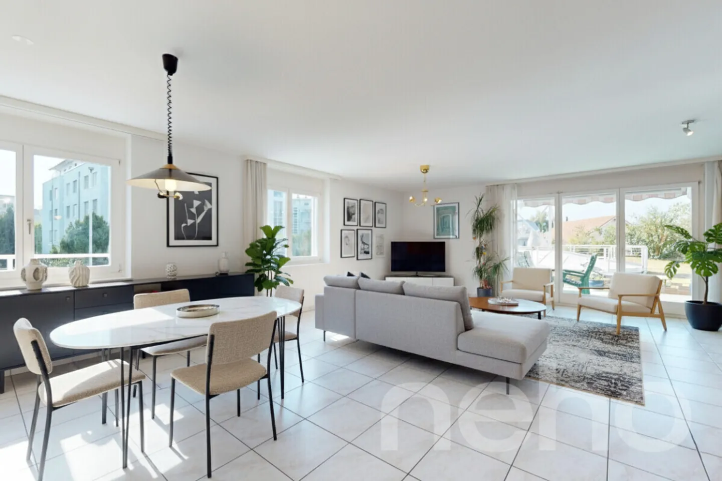 Comfort, luce e giardino privato? Splendido duplex a Morat - Foto 1 di 13