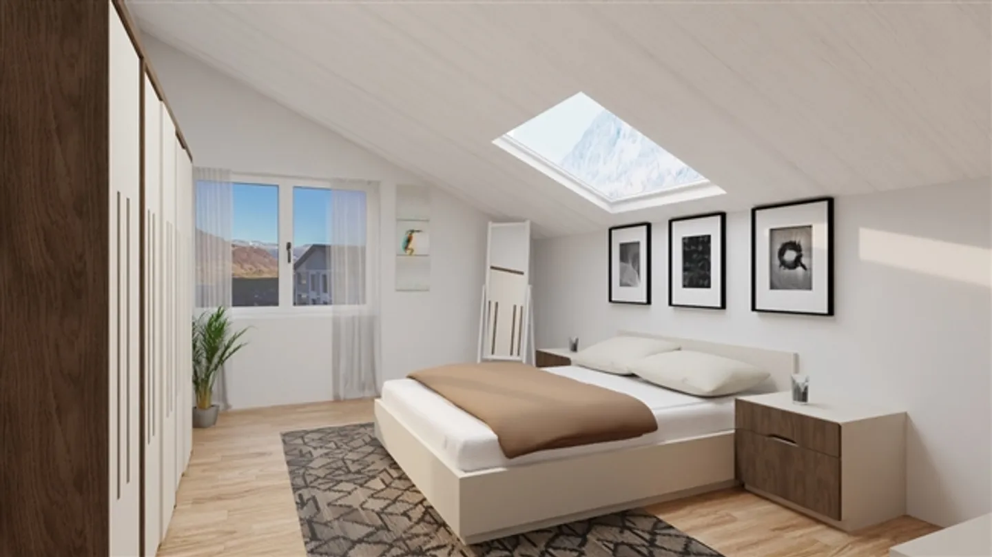 6.5-room penthouse apartment with breathtaking lake and panoramic views - Photo 10 of 14