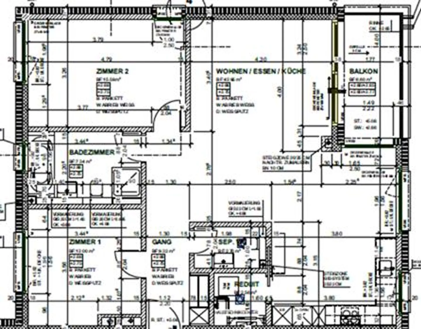 Appartement moderne de 3,5 pièces dans le meilleur emplacement - Photo 3 sur 3