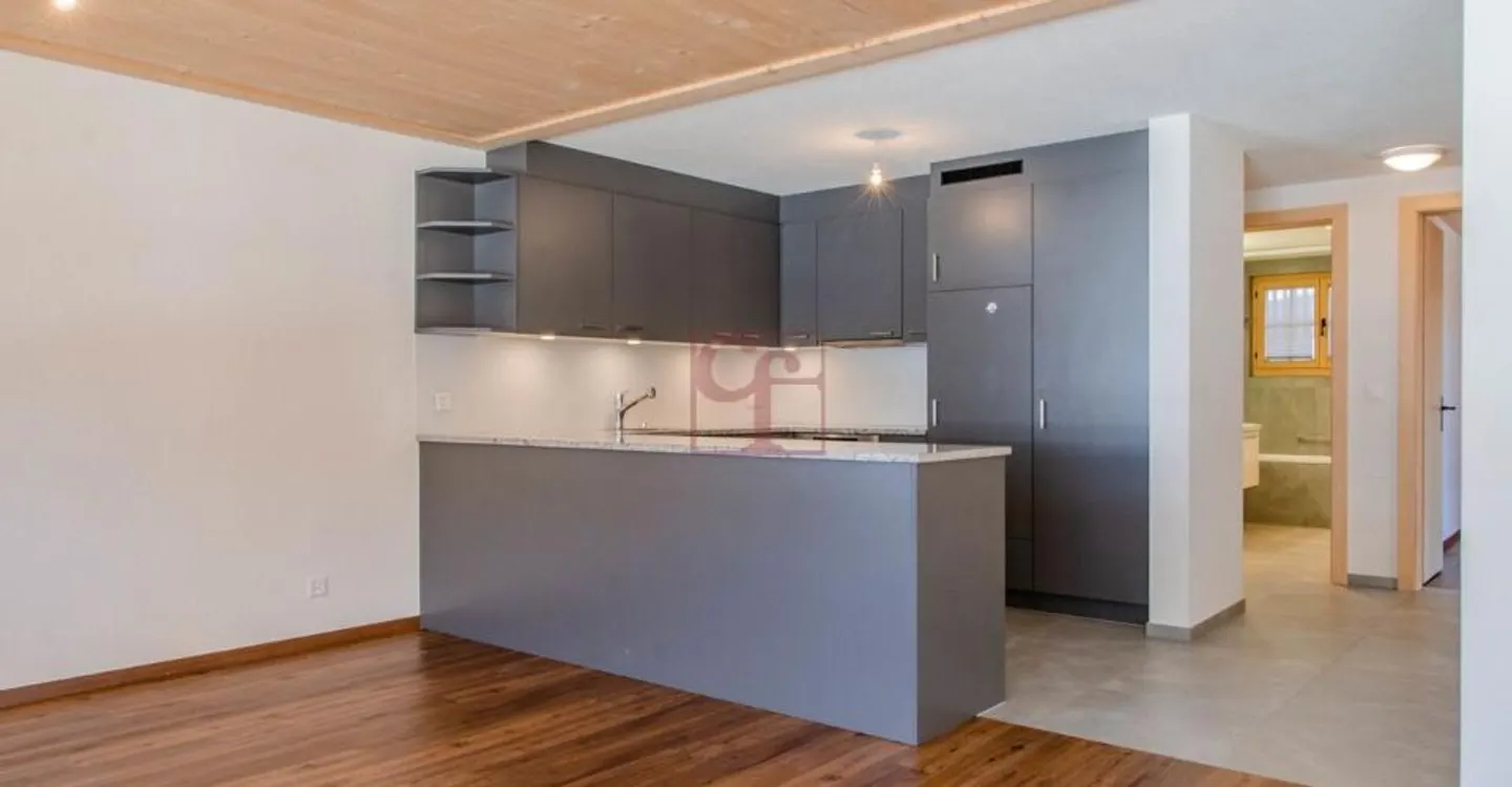 Helle 4,5-Zimmer-Wohnung mit atemberaubendem Blick in Château-d'Oex - Foto 2 von 5
