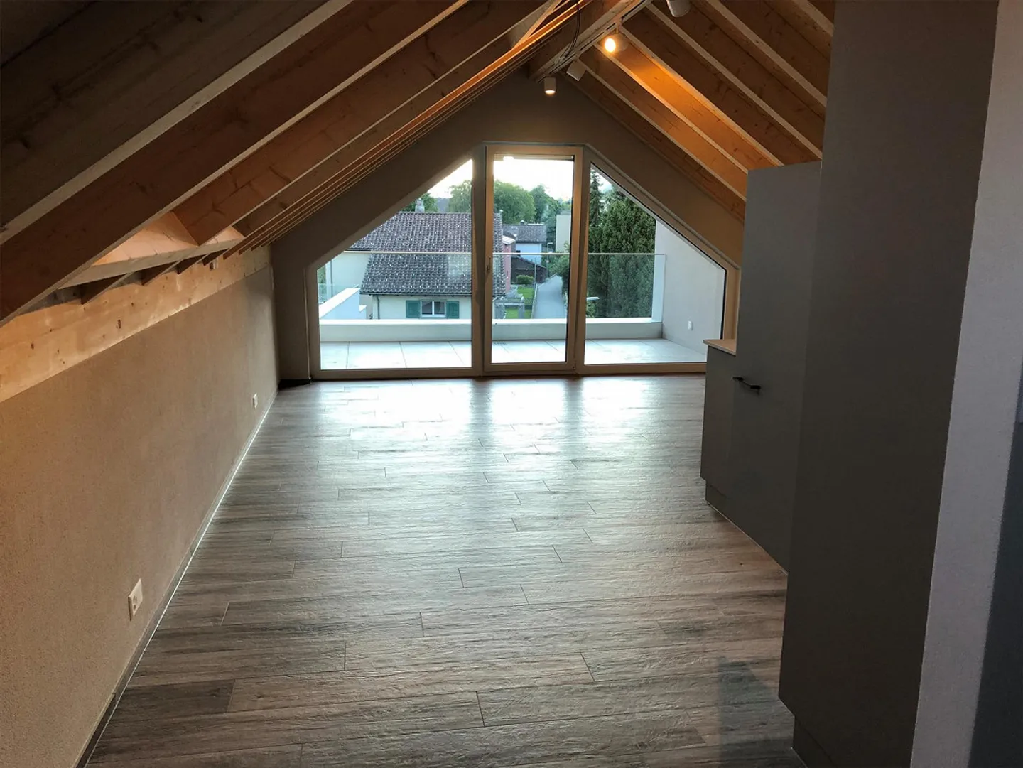 Stylish Attic Apartment with Balcony - Photo 2 of 8