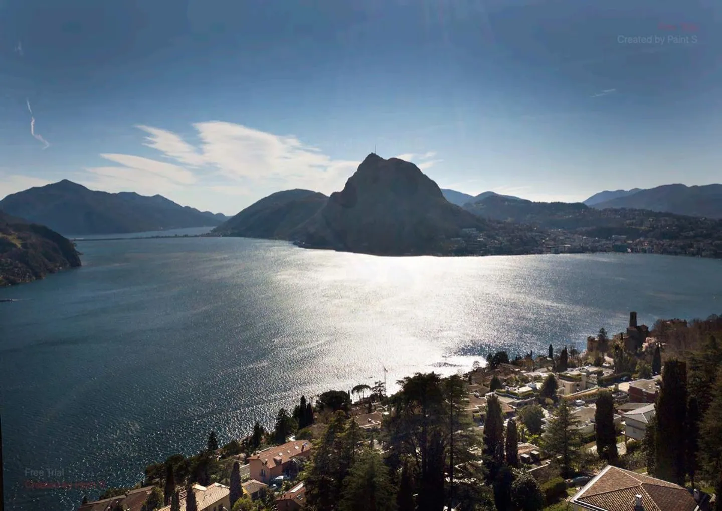 Lussuoso duplex 5,5 loc. con con spettacolare vista lago a Castagnola. - Foto 4 di 4