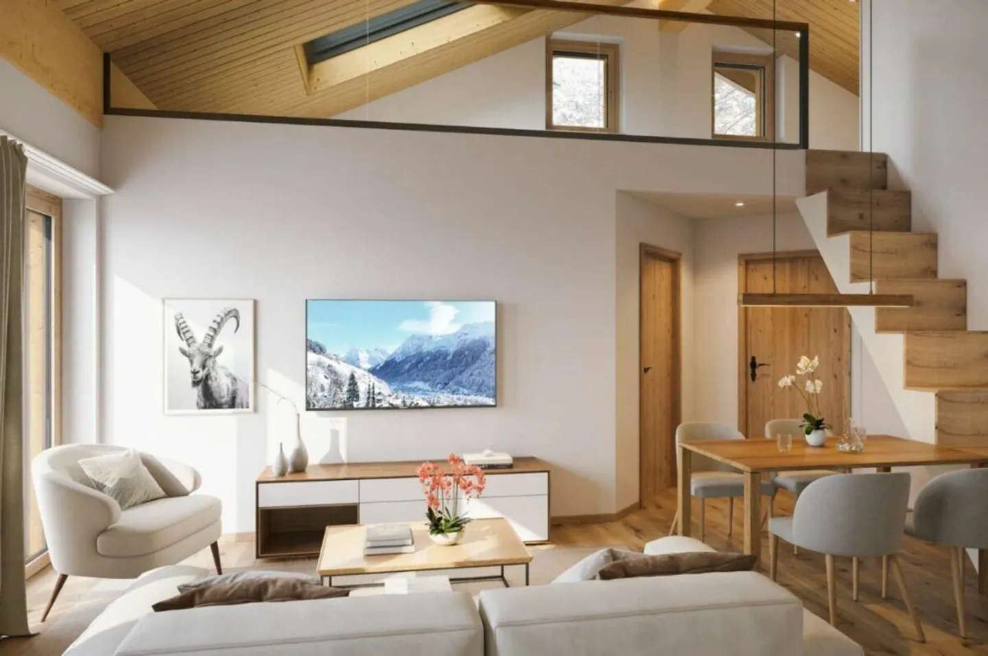 Charming Penthouse with Gallery - Photo 3 of 7