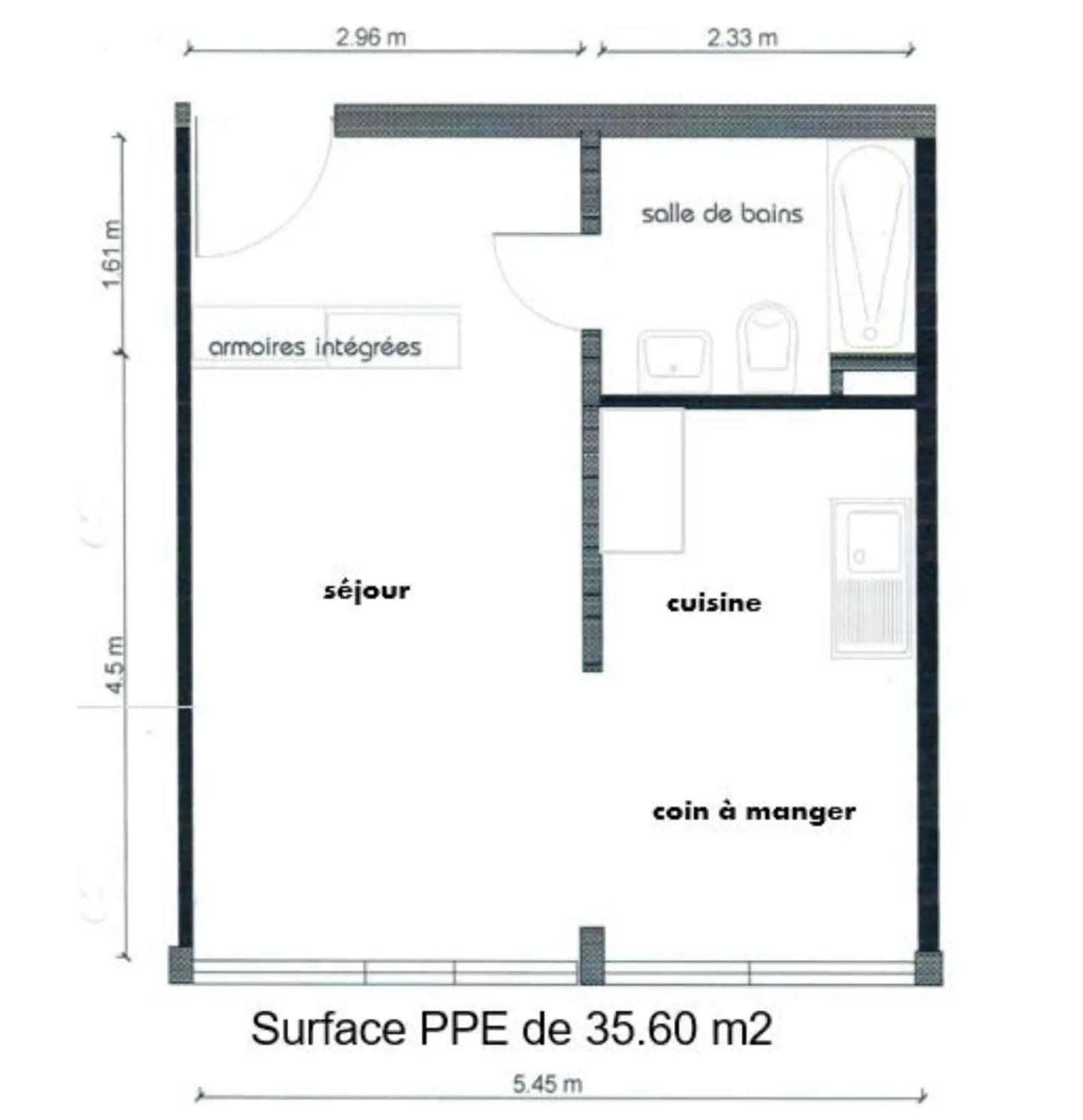 EN EXCLUSIVITE - Agréable 2 pièces au cur du village - Foto 7 von 7