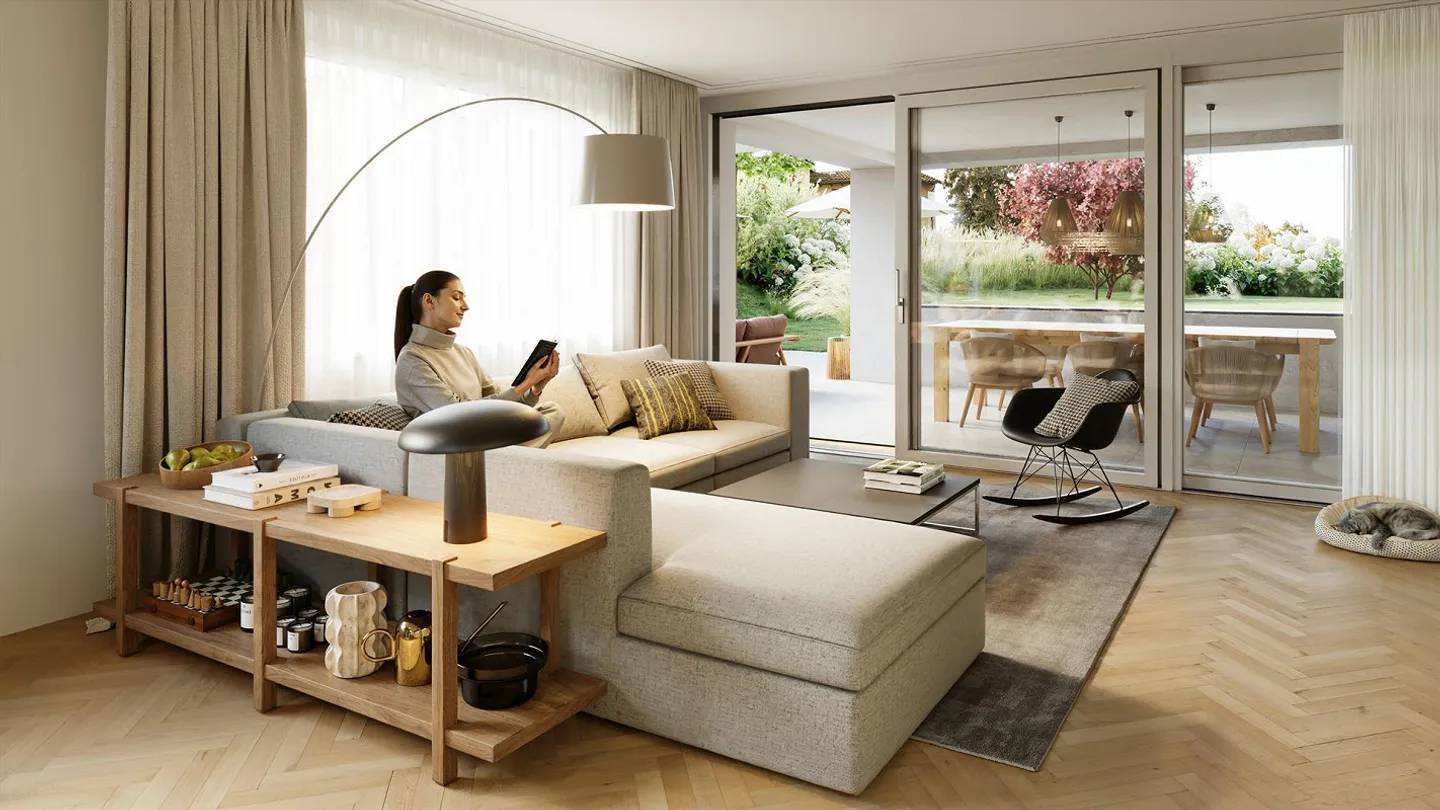 Modern 3.5-room apartment in a quiet location of Rickenbach Sulz - Photo 3 of 14