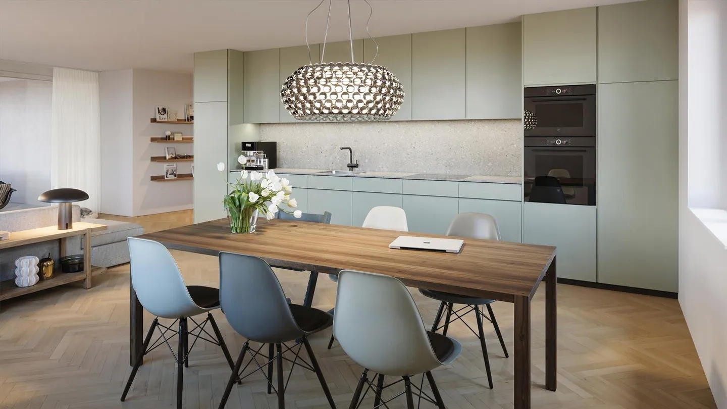 Modern 3.5-room apartment in a quiet location of Rickenbach Sulz - Photo 5 of 14