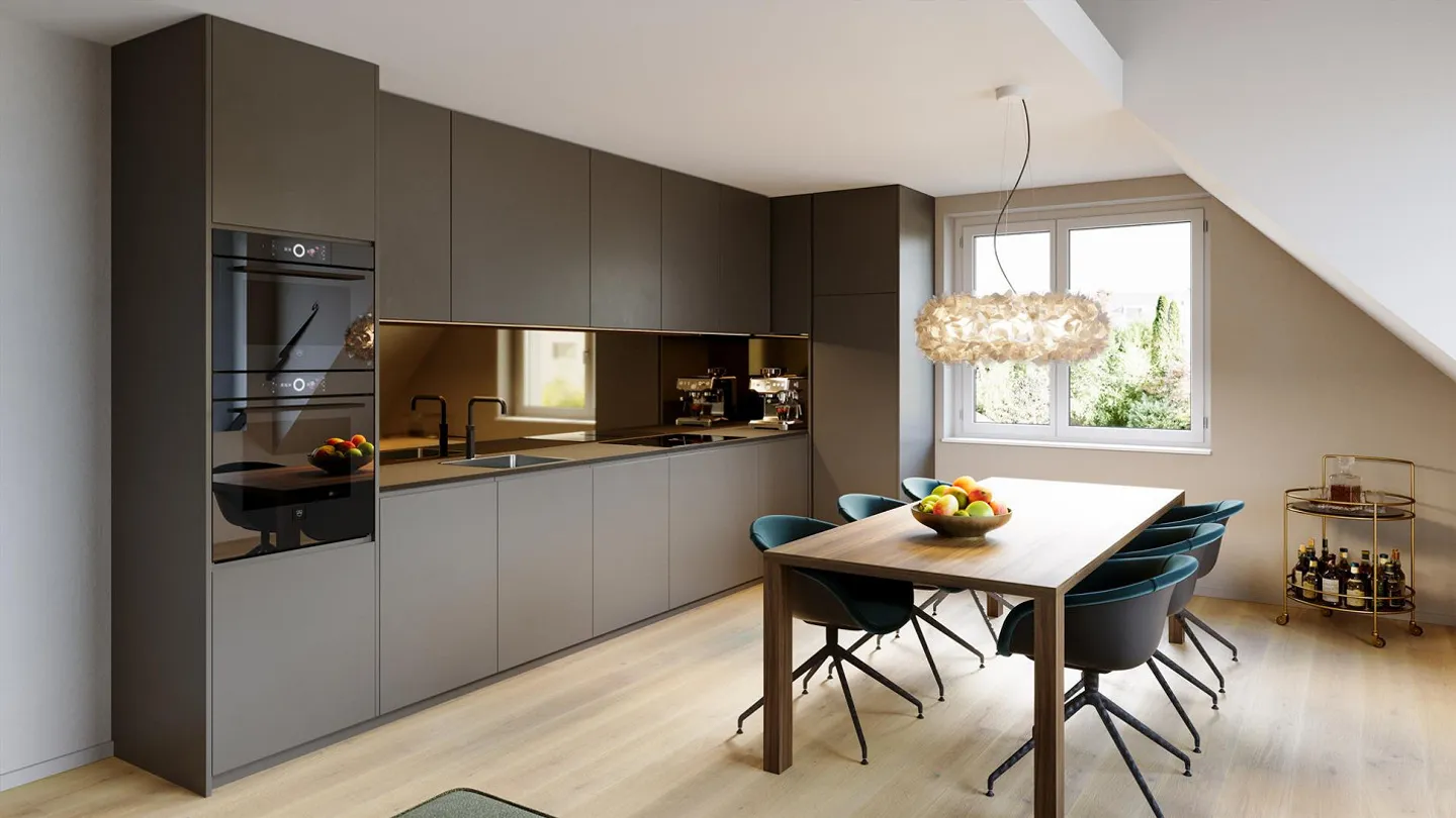 Modern 3.5-room apartment in a quiet location of Rickenbach Sulz - Photo 7 of 14