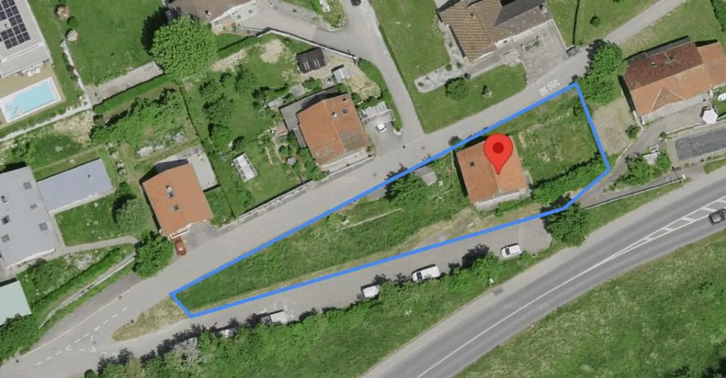 Parzelle in Wohngebiet in Avry-sur-Matran - Foto 1 von 4