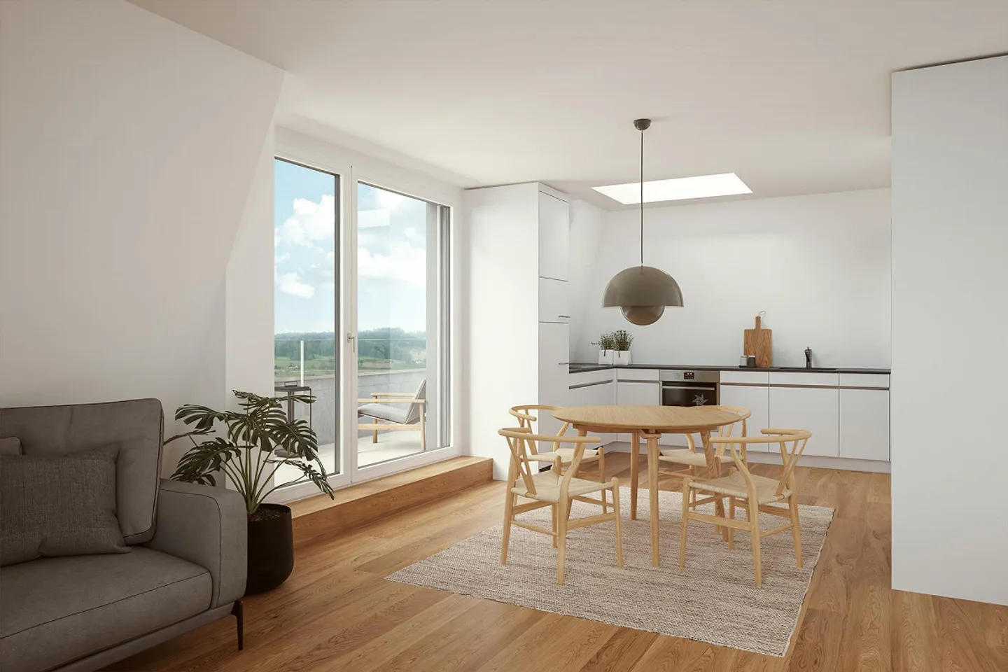 Deux étages pleins de lumière - Votre nouveau chez-vous dans le nouveau bâtiment - Photo 1 sur 6