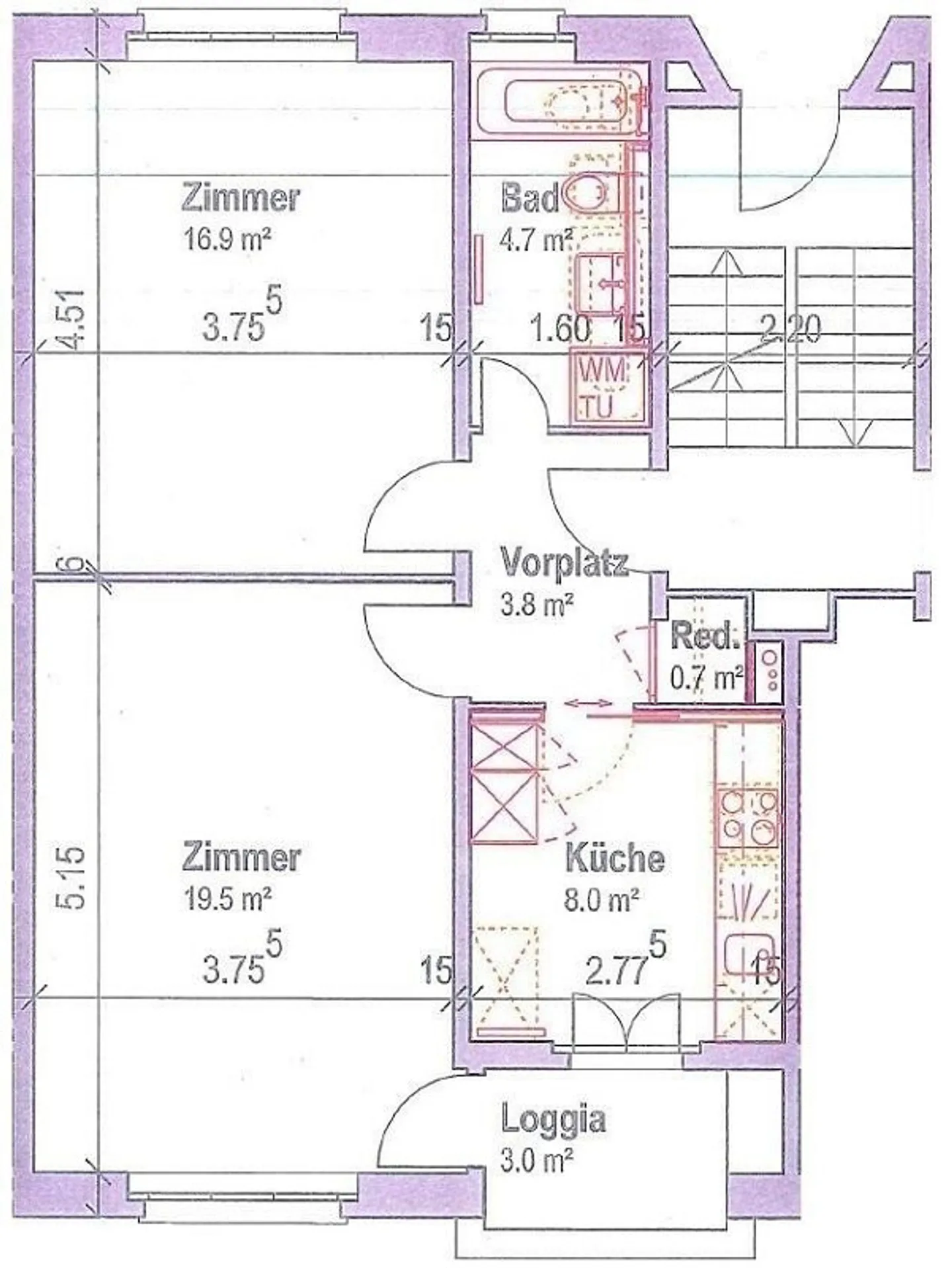 Appartement moderne avec balcon dans un emplacement central à Berne - Photo 9 sur 9