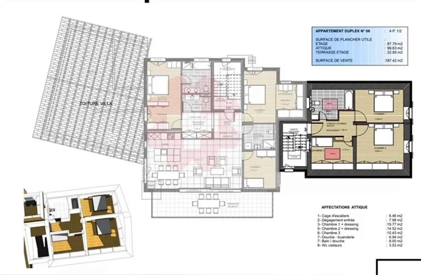 Dach Duplex 4,5 pièces Centre Leytron - Photo 6 sur 7