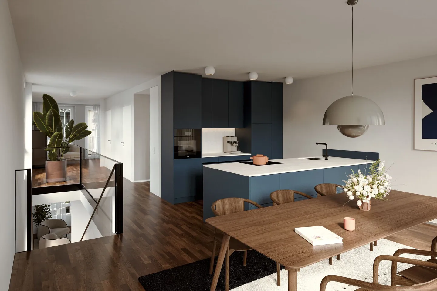 Wohnen auf höchstem Niveau - 3.5 Zimmer Maisonette Wohnung - Foto 4 di 6