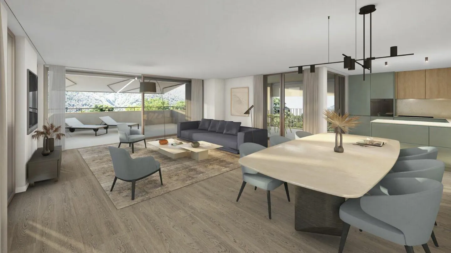 Exklusives Penthouse in Verscio - Foto 1 von 5