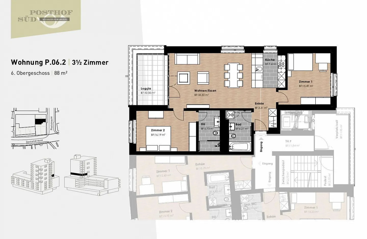 3.5-Room Apartment in Neuhausen am Rheinfall! - Photo 11 of 11