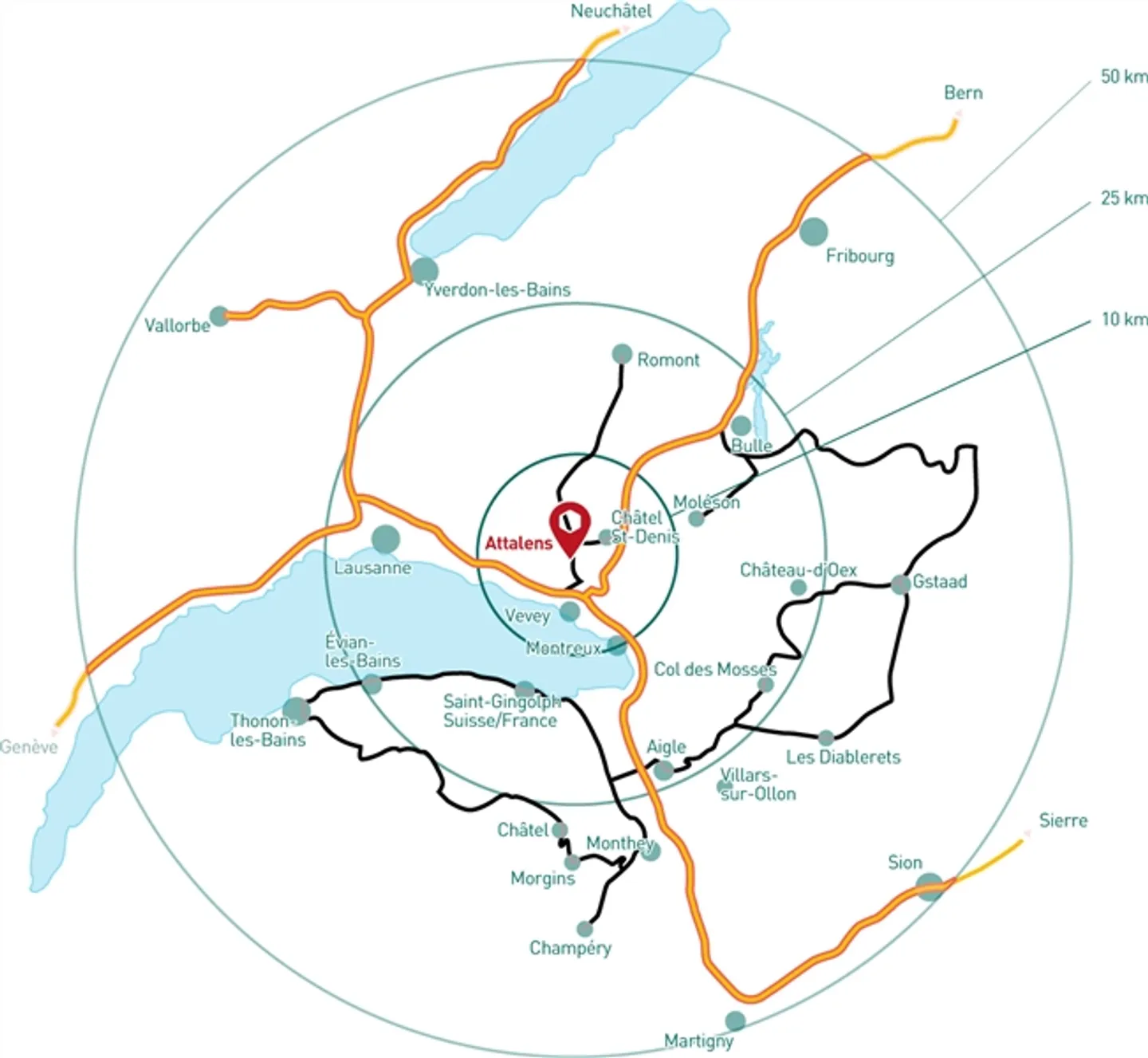 Appartamento MINERGIE al piano terra con 3,5 stanze ad Attalens nella Veveyse - Foto 8 di 9