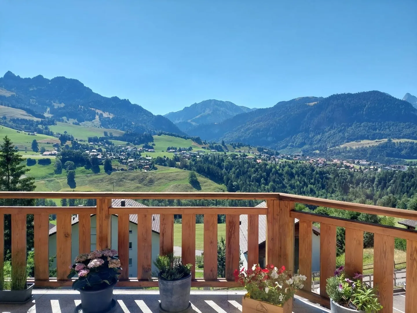 Duplex mit atemberaubendem Blick auf das Jogne-Tal - Foto 3 von 11