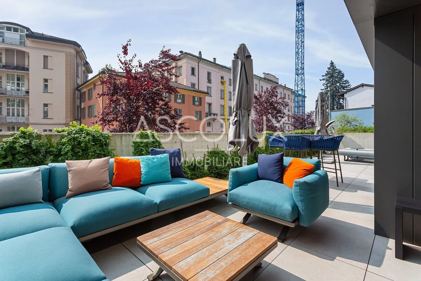 Appartement de jardin exclusif de 4,5 pièces avec climatisation complète - Photo 7 sur 13