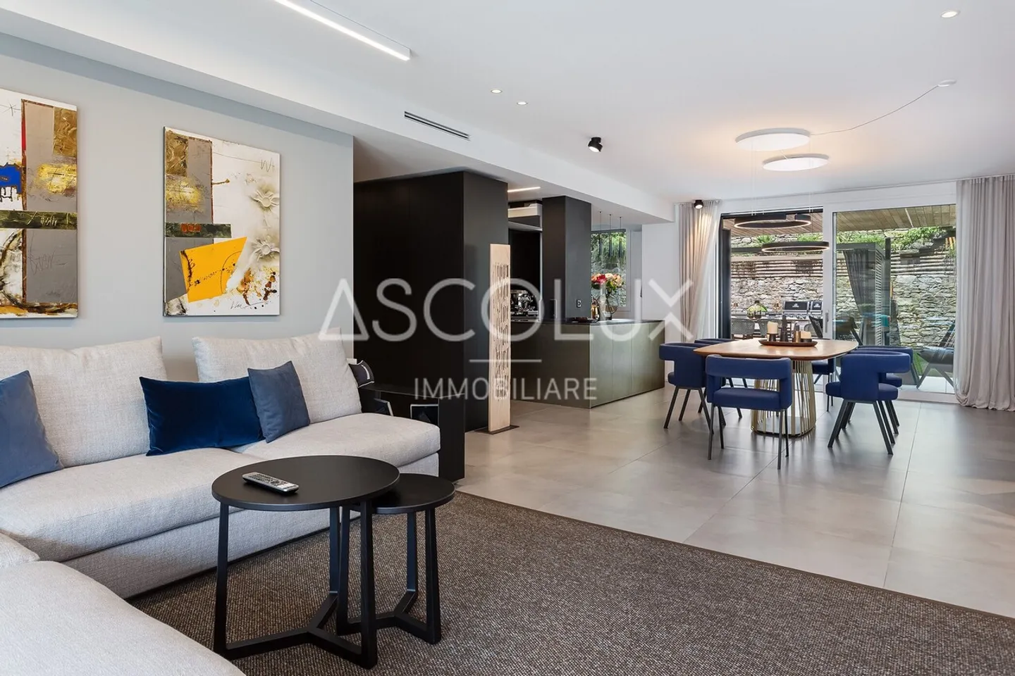 Appartement de jardin exclusif de 4,5 pièces avec climatisation complète - Photo 9 sur 13