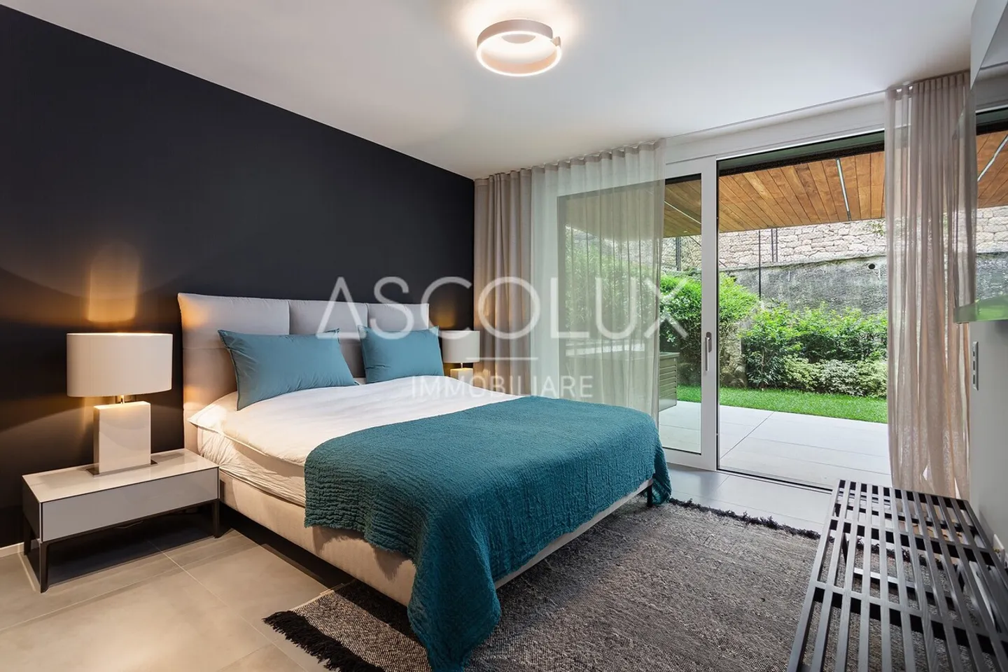 Appartement de jardin exclusif de 4,5 pièces avec climatisation complète - Photo 12 sur 13