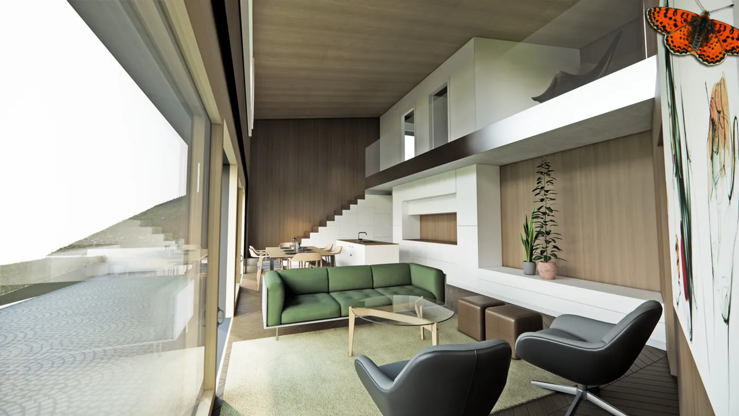 Neues 4,5-Zimmer-Haus mit großer Terrasse im Zentrum von Épendes - Foto 1 von 5