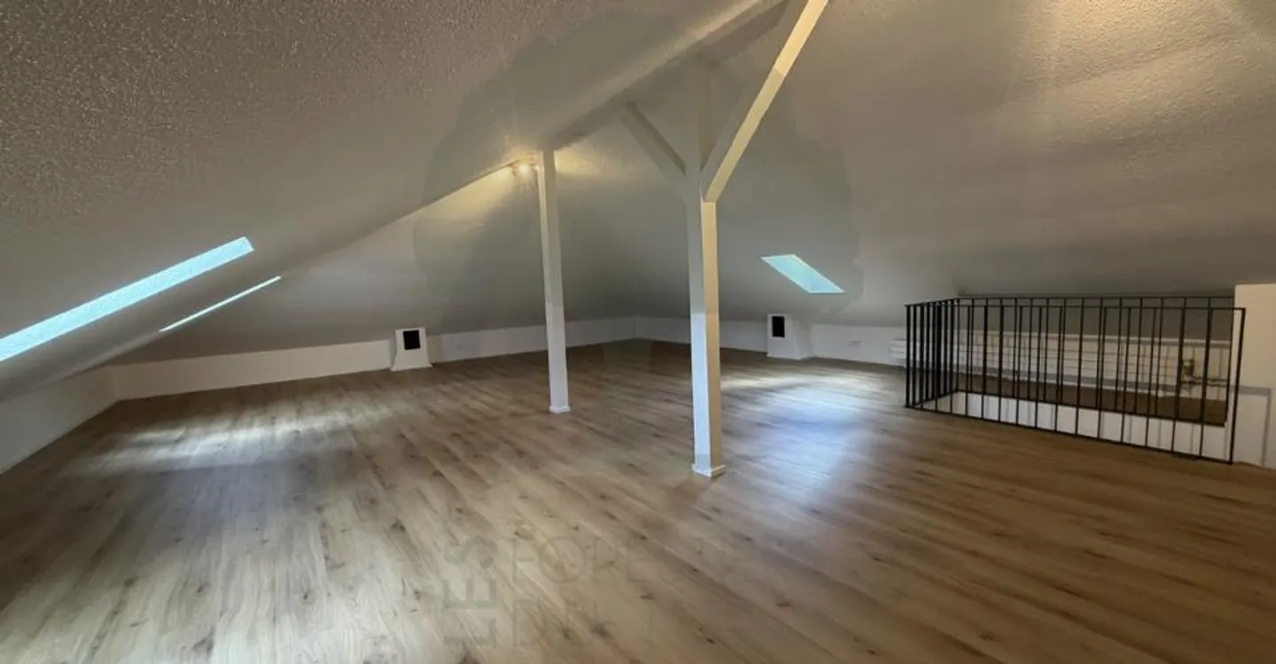 Spacious 5.5-room duplex fully renovated in Delémont - Photo 10 of 11